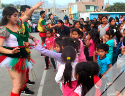 Actividad navideña en Huarmey y Casma